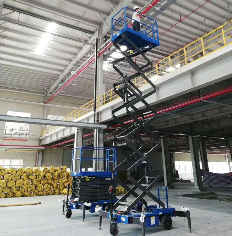 十堰助力行走剪叉式高空作业平台